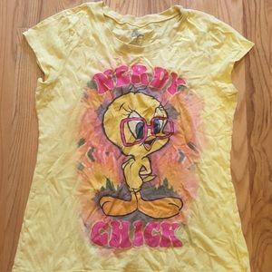 Tweety bird juniors shirt